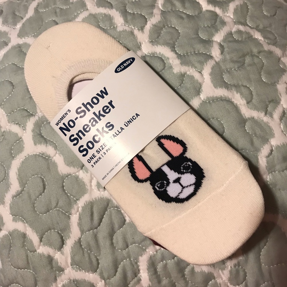 Old Navy No-Show Sneaker Socks OS 3-Pairs